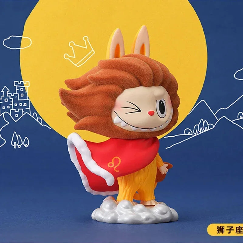 POP MART LABUBU THE MONSTERS Constellation Series Blind Box Toys Kawaii Anime Action Figure Surprise Mystery Box Dolls Girl Gift